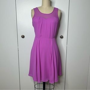 Express Sleeveless Fit & Flare Dress